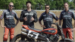 Pro Snowboarder Tries His Hand at Flat-Track Racing