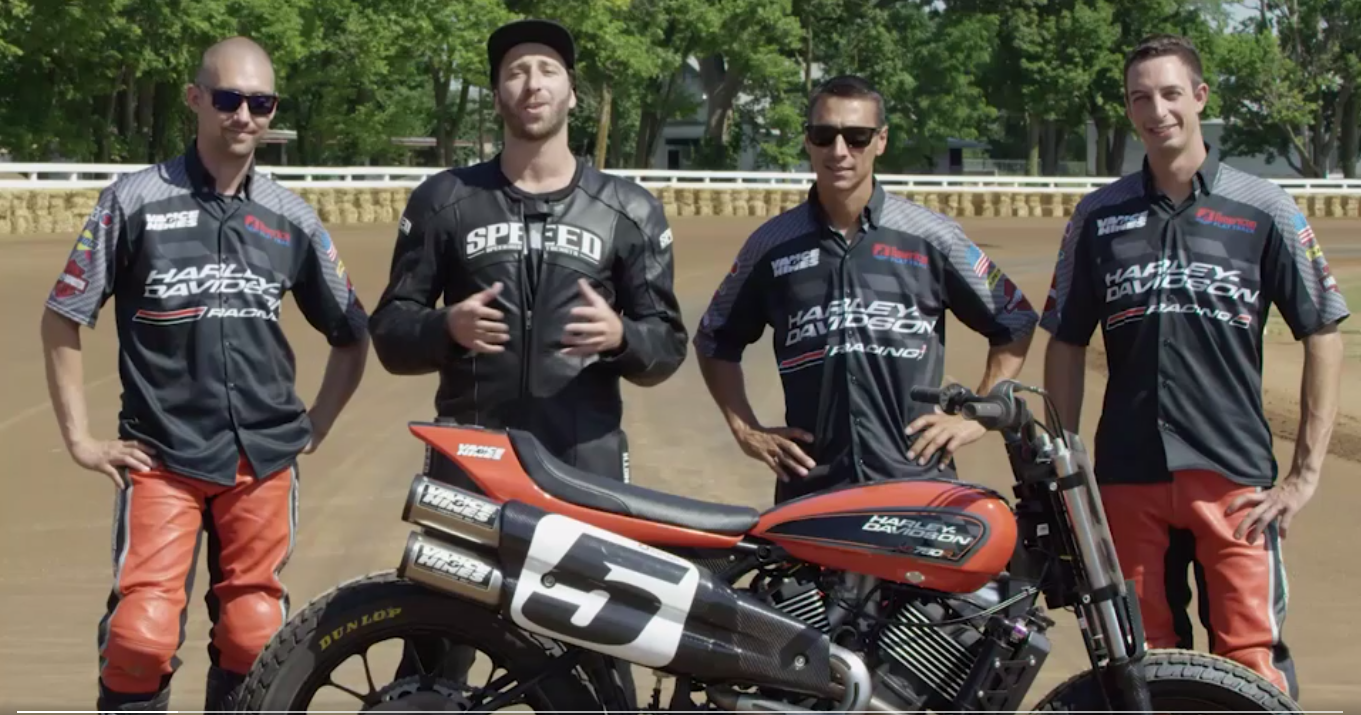 Pro Snowboarder Tries His Hand at Flat-Track Racing
