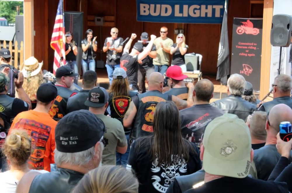 Foundation 14 Gives Harley to Veteran