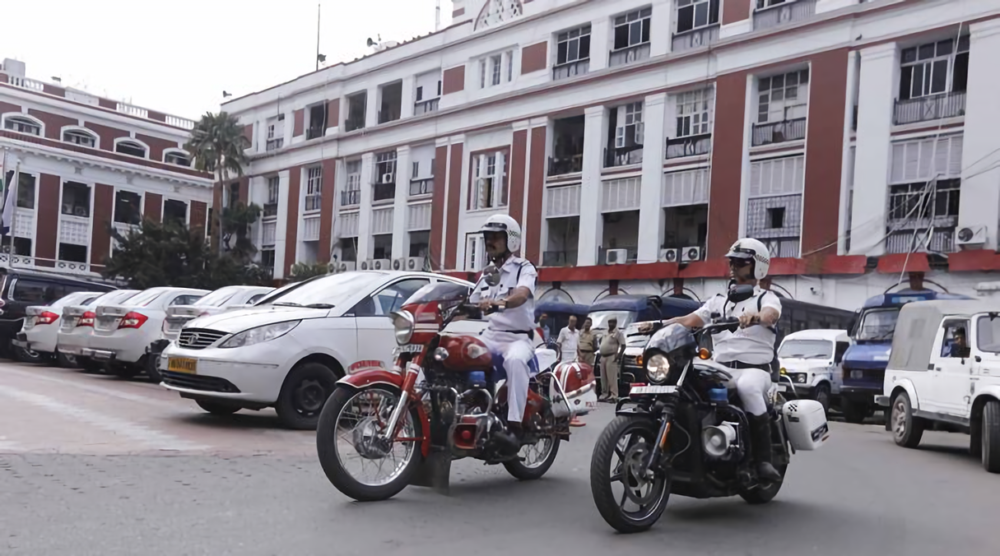 Kolkata Police Harley-Davidson Street 750