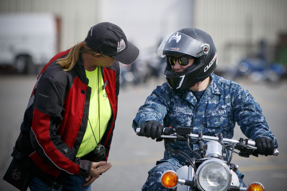 U S Navy Keeps Riders Safe with Mandatory Training  
