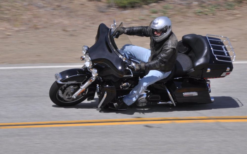 Harley Cornering