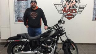 Biker Says He was Fired from Harley Job Over Questionable Issue