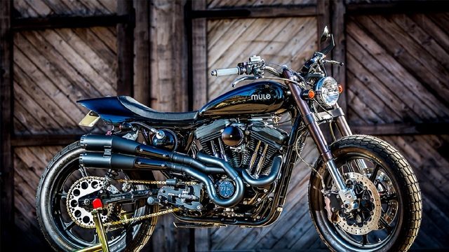 Daily Slideshow: Mule Motorcycle’s Harley 883 Tracker
