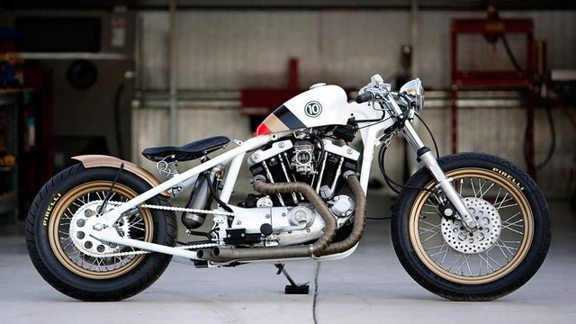 Daily Slideshow: The Stylish Ironhead Sportster by DP Customs