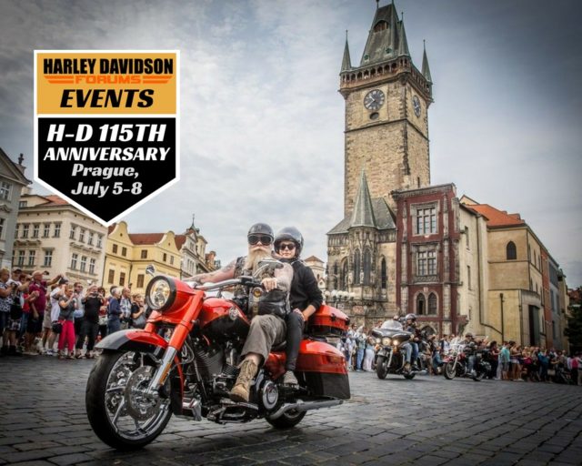 Prague Hosting Huge Harley-Davidson Celebration in July