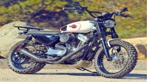 Daily Slideshow: 883 Sportster By Burly Brand Becomes Dirt Scooter