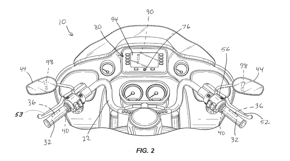 Harley Files Autonomous Braking Patent