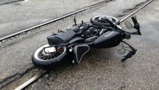 Milwaukee Trolley Tracks Prove Challenging for Harley Riders