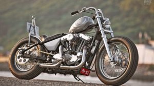 2LOUD of Taiwan Turns Out Sportster Hardtail