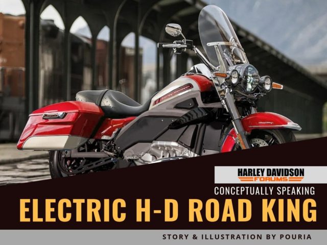 Is this what an Electric Harley Road King Would look Like?