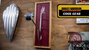 Store Your Harley Gear in Style with this Awesome Piston Hanger