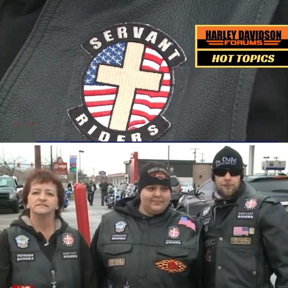 Harley Riders Deliver Cheer to Father with Cancer