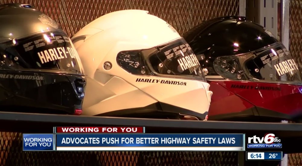 Safety Advocates Push for New Helmet Law in Indiana - Harley Davidson