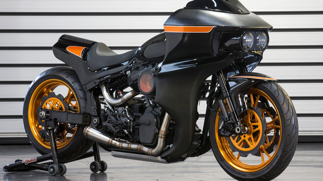 FXR Division Builds a Harley-Davidson Fab Bob Roadracer