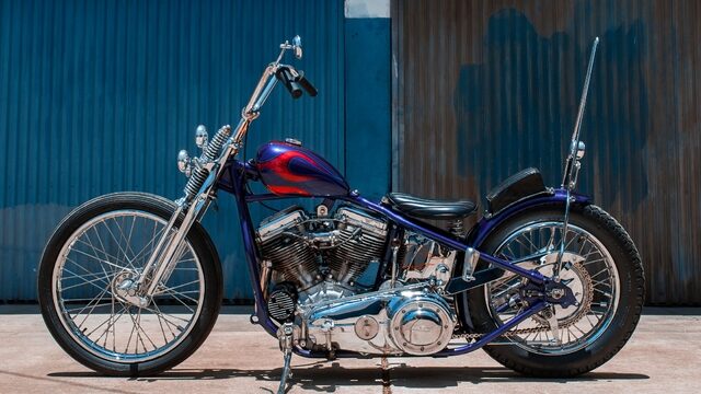 1958 Panhead Chopper is Simple Perfection