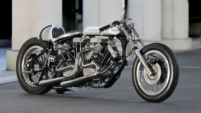 Twin-Engine Harley Drag Bike Looks like Pure Lunacy