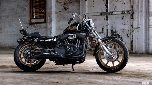 Sportster Iron 1200 by Prism Supply Takes us Back to the 80s