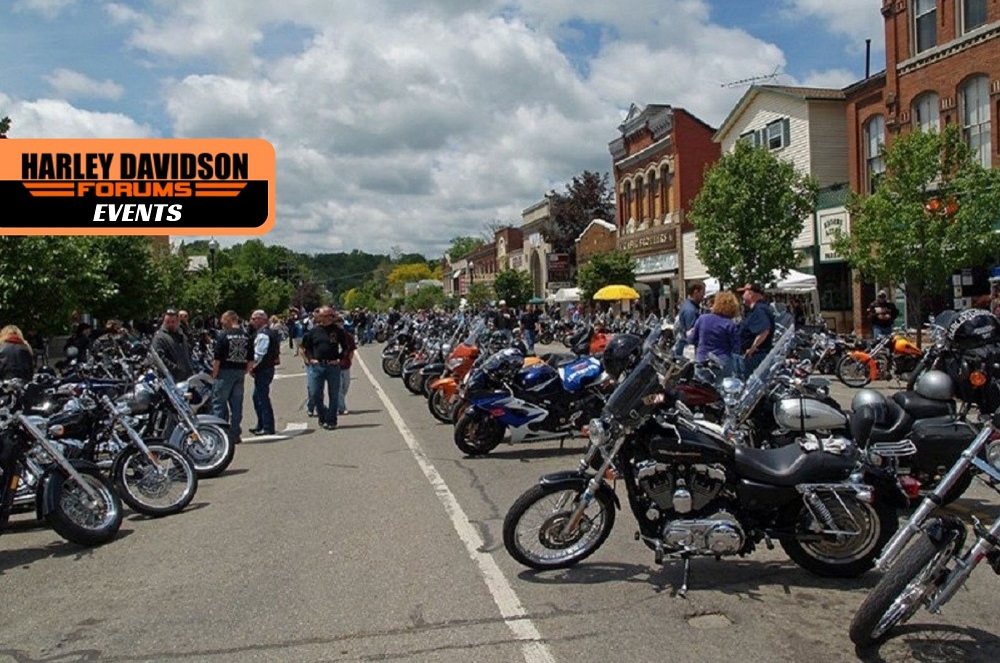 Harleys are Ready to Hit the Town at this Month’s ‘Happening’