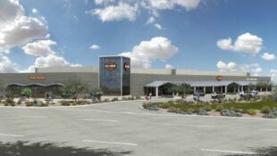 Harley-Dealership Rendering