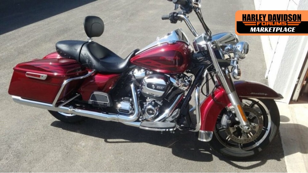 Gorgeous ‘Hard Candy Hot Rod Red’ Road King is a Stunner