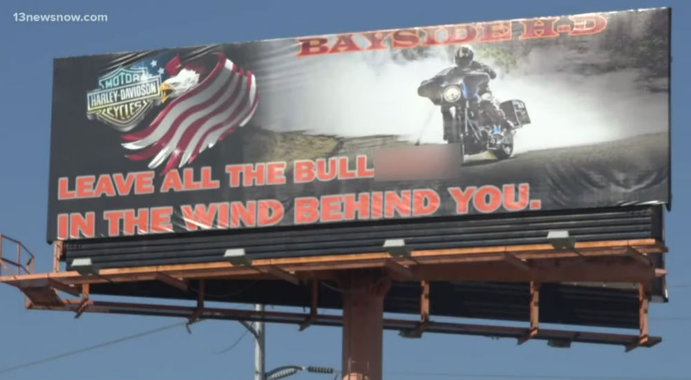 Bayside Harley Billboard