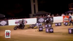 Video: World of X Games Hooligan Flat Track Qualifying