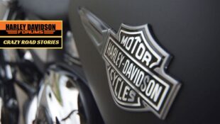 Road-raging Beemer Smashes into Custom Harley