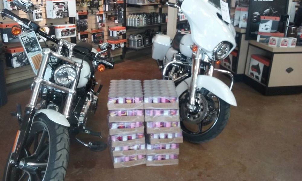 Bikers Fighting Hunger Food Drive