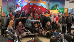 Harley Rebuilt for Disabled Veteran