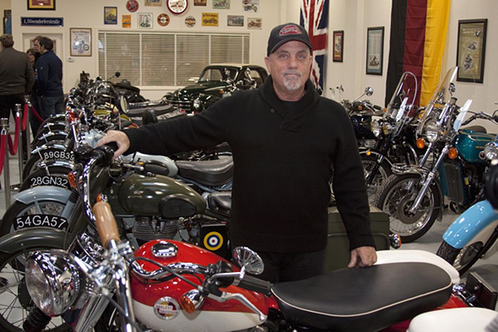 Billy Joel’s Amazing Harley Collection Damaged by Thieves