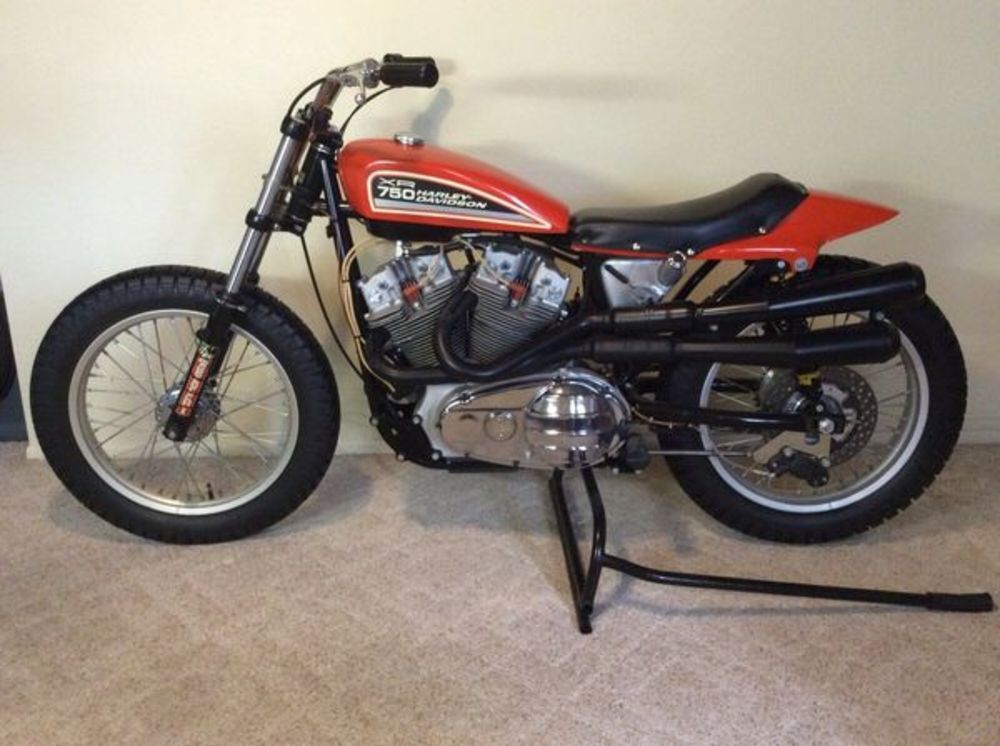 Incredible XR-750 Flat Tracker Lives Inside the House