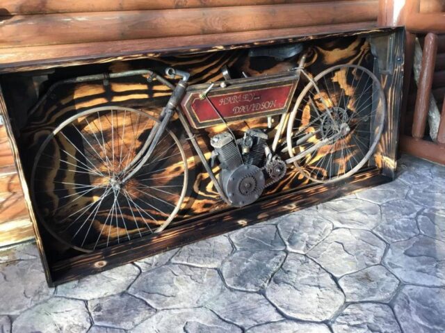 Ultimate Wall Art: Replica ‘Crate Find’ Board Track Racer