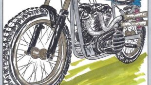 Give Your Crayolas a Kick with Weekly Harley Coloring Sheets