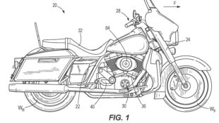 Harley-Davidson Bolt-On Supercharger Patent Drawing