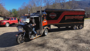 KennyBilt Harley-Davidson 9-Wheel Camper is a One-Off Automotive Masterpiece