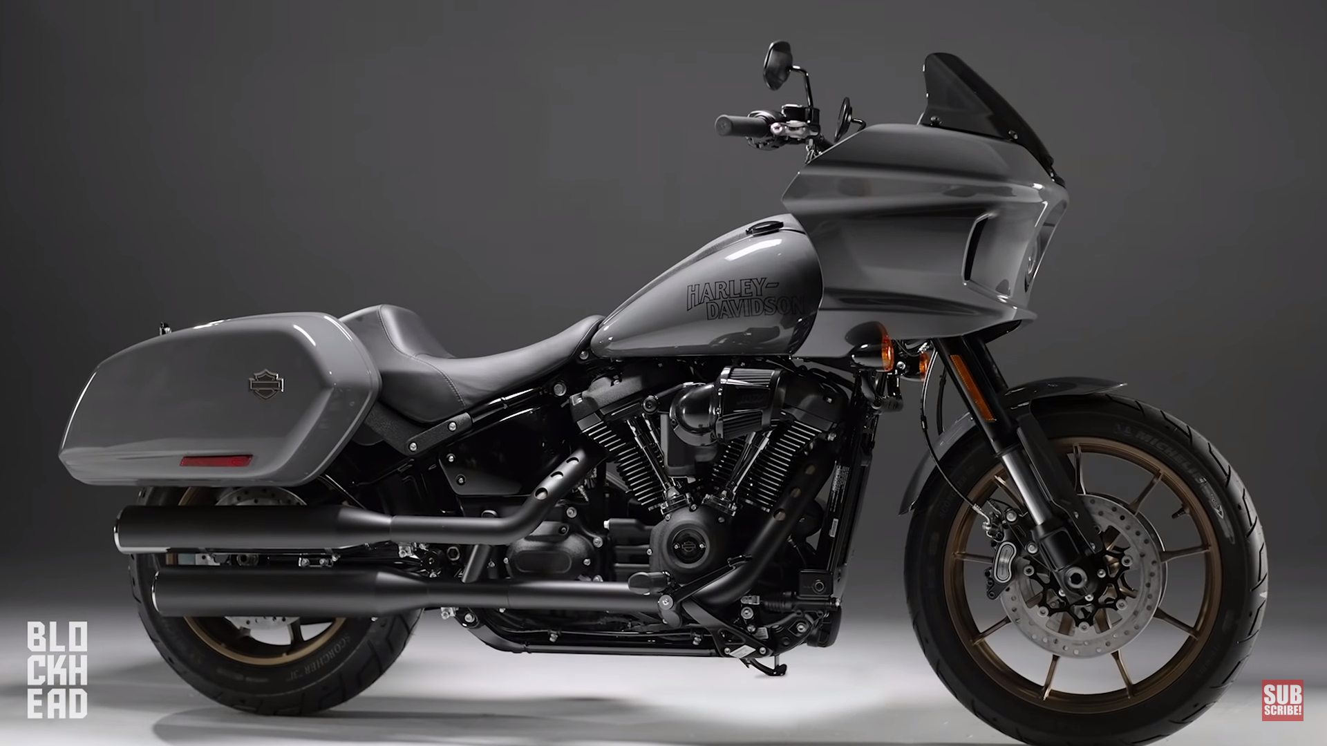 2022 Harley-Davidson Low Rider ST in gunship grey