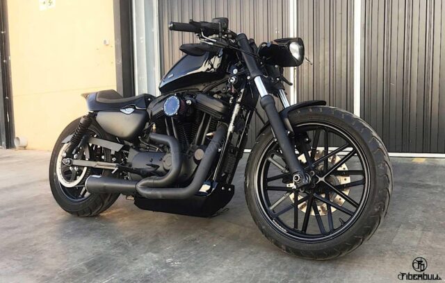 Fiberbull Motorcycles’ Harley-Davidson Sportster Cougar is a Menacing Wild Cat