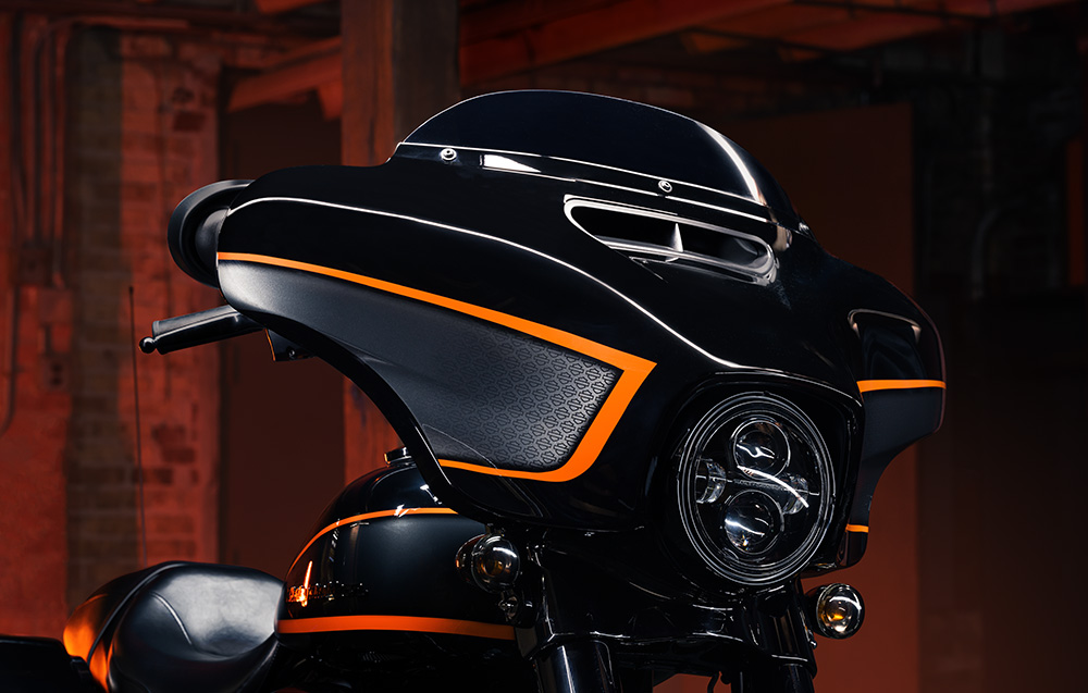 HD Apex color matched fairing