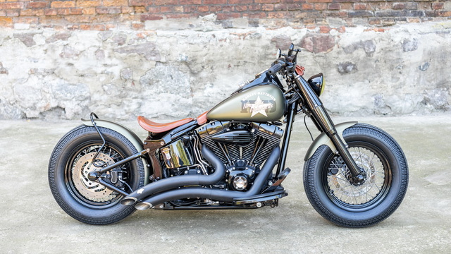 Heritage Softail Build Features Some Cool Retro Cues