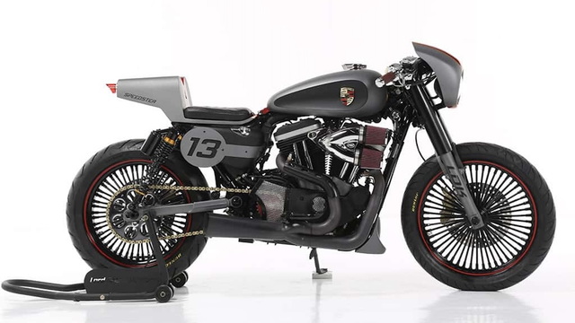 This Custom Harley Is What a Porsche Collab Might Look Like