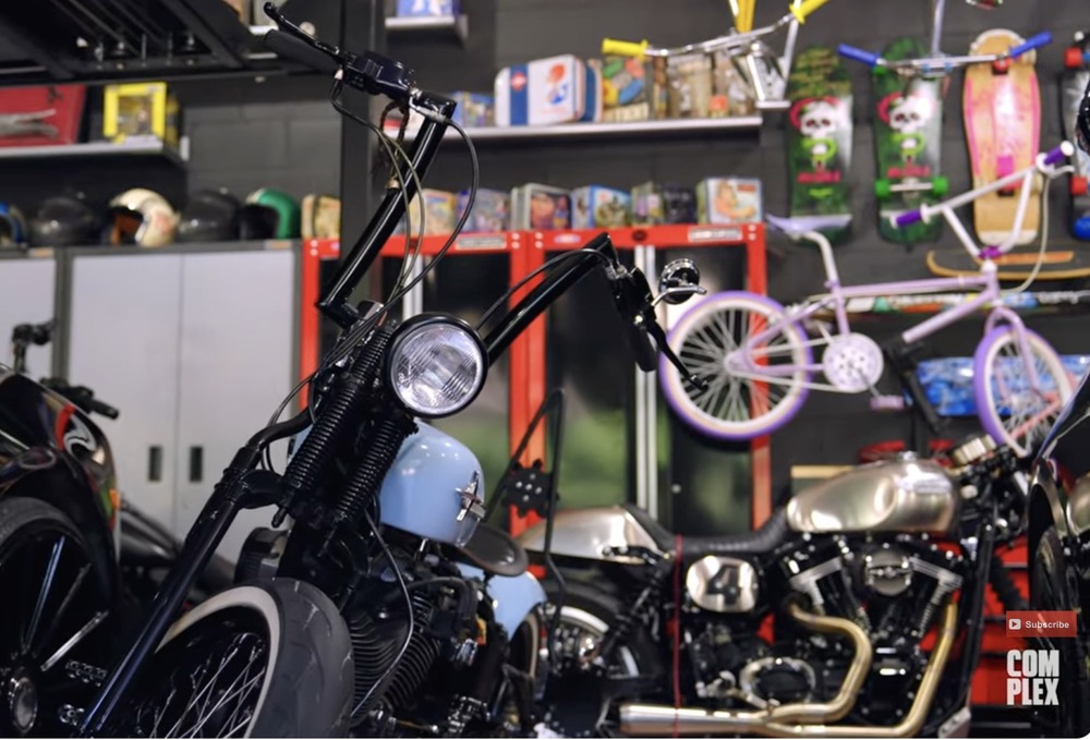 Dave Bautista's motorcycle collection