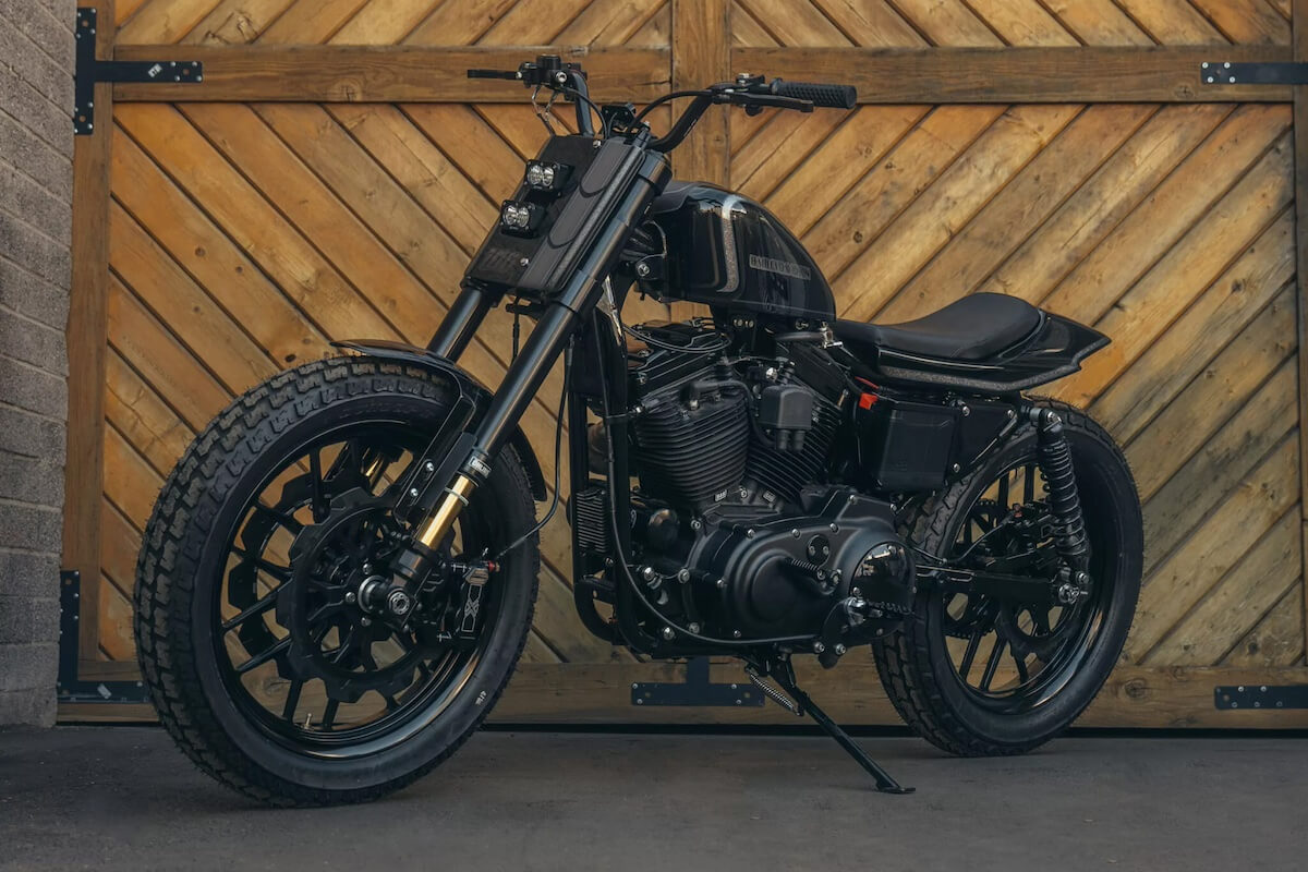 A long-lost custom Harley-Davidson Sportster Tracker motorcycle with a remarkable story of redemption and reunification after 20 years.