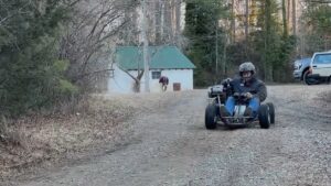 A Go-Kart With a Harley-Davidson Engine? Why Not?